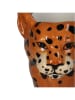 Kersten Doniczka "Leopard" w kolorze jasnobrązowym - 12,4 x 18,3 x 11,2 cm