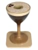 Kersten Kerzenhalter ''Espresso Martini'' in Braun - (H)15 x Ø 10 cm