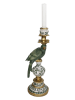 Kersten Kerzenhalter ''Bird'' in Grün - (B)14 x (H)39,5 x (T)13 cm