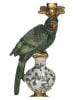 Kersten Kerzenhalter ''Bird'' in Grün - (B)14 x (H)39,5 x (T)13 cm
