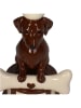 Kersten Kerzenhalter ''Dachshund'' in Braun - (B)11,5 x (H)21,5 x (T)10,5 cm