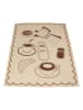 Kersten Geschirrtuch ''Percolator'' in Beige/ Hellbraun - (L)70 x (B)50 cm