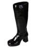 Kersten Vase ''Boot'' in Schwarz - (B)19 x (H)35 x (T)8 cm