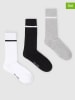 Pepe Jeans 3er-Set: Socken in Weiß/ Schwarz/ Grau