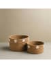 Ornami Aufbewahrungskorb in Hellbraun - (H)13 x Ø 27 cm