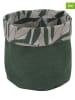 Ornami 2er-Set: Aufbewahrungskörbe in Grün - (H)15 x Ø 15 cm