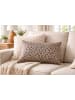 Ornami Kissen ''Ubwa'' in Beige - (L)40 x (B)60 cm
