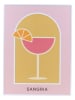 Ornami Ingelijste kunstdruk ''Sangria'' - (L)40 x (B)30 cm