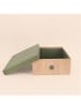 Ornami 5tlg. Schreibtisch-Organizer-Set in Beige/ Grün