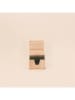 Ornami 5tlg. Schreibtisch-Organizer-Set in Beige/ Grün