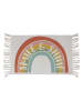 Ornami Baumwoll-Teppich ''Flavie'' in Weiß/ Bunt - (L)90 x (B)60 cm