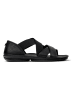 Camper Leren sandalen zwart