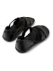 Camper Leder-Sandalen in Schwarz