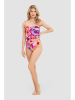Rösch Bikini-Hose in Orange/ Lila
