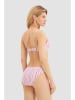 Rösch Biustonosz bikini w kolorze biało-zielono-różowym