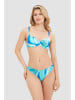 Rösch Bikinitop turquoise/blauw