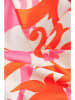 Féraud Badeanzug in Orange/ Rosa/ Weiß