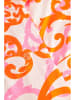 Féraud Kleid in Orange/ Rosa/ Weiß
