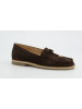 Paul Green Leder-Slipper  in Braun