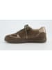 Paul Green Leder-Sneakers in Braun