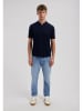 DSTREZZED Poloshirt donkerblauw