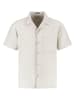 DSTREZZED Leinen-Hemd in Creme