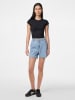 Pieces Jeans-Shorts in Hellblau
