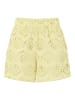 Pieces Shorts "Pcvilde" in Gelb
