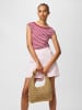 Pieces Schultertasche in Beige - (B)38 x (H)25 x (T)7 cm