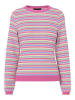 Pieces Sweter w kolorze różowym ze wzorem