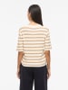 Vila Strickbluse "Vizicha" in Creme