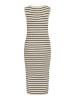 Vila Gebreide jurk "Vimalu" beige