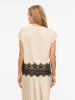 Vila Bluse "Viellette" in Beige