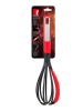 Bergner Roestvrijstalen garde zwart/rood