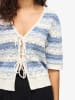 Noisy may Vest crème/lichtblauw