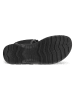 Ecco Leren wandelsandalen "Hike" zwart