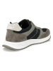 Ecco Leren sneakers "Otm" kaki/zwart
