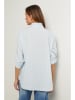 Fleur de Lin Bluse in Hellblau