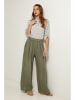 Fleur de Lin Bluse in Khaki