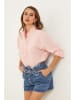 Fleur de Lin Bluse in Rosa