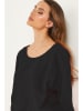 Fleur de Lin Bluse in Schwarz