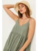 Fleur de Lin Kleid in Grün