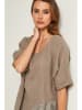 Fleur de Lin Bluse in Beige