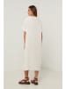 Fleur de Lin Kleid in Creme