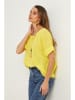 Fleur de Lin Bluse "Caliba" in Gelb