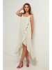 Fleur de Lin Kleid in Creme