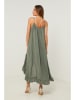 Fleur de Lin Kleid in Grün