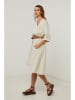 Fleur de Lin Kleid in Creme