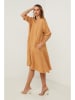 Fleur de Lin Kleid in Orange