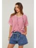 Fleur de Lin Leinen-Bluse "Gallieni" in Rosa